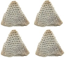 Premium Quality Bloomun Carrom Board Pocket Net 4 Pcs Set Colours May Be Vary