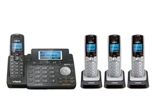 VTech 2 Line 4 Handset Answering System with Caller ID/Waiting & CALL BLOCK