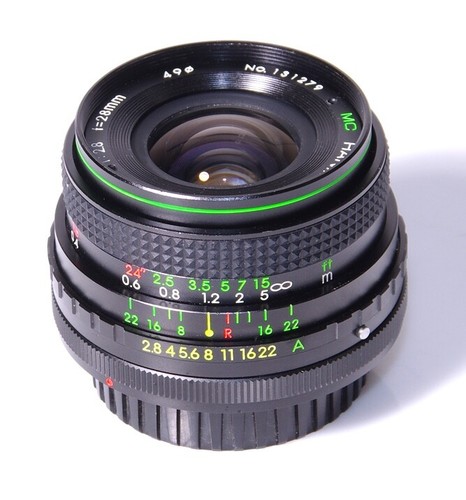 OBJECTIF GRAND ANGLE 2,8/28mm CANON FD CANON AE-1 A1 AV-1 FTb...... - Bild 2 von 4
