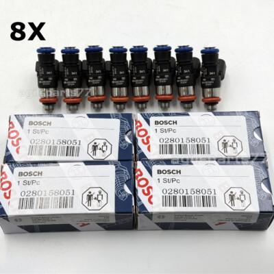 8X Bosch 42LB Fuel Injectors 06-13 Corvette LS3 L99 10-15 Camaro SS 6.2 LS3 L99