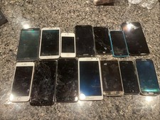 Lot of 14 Cellphone for repair not working different companies untested