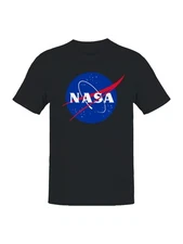 Officially Licensed NASA Classic Logo Men's T-shirt