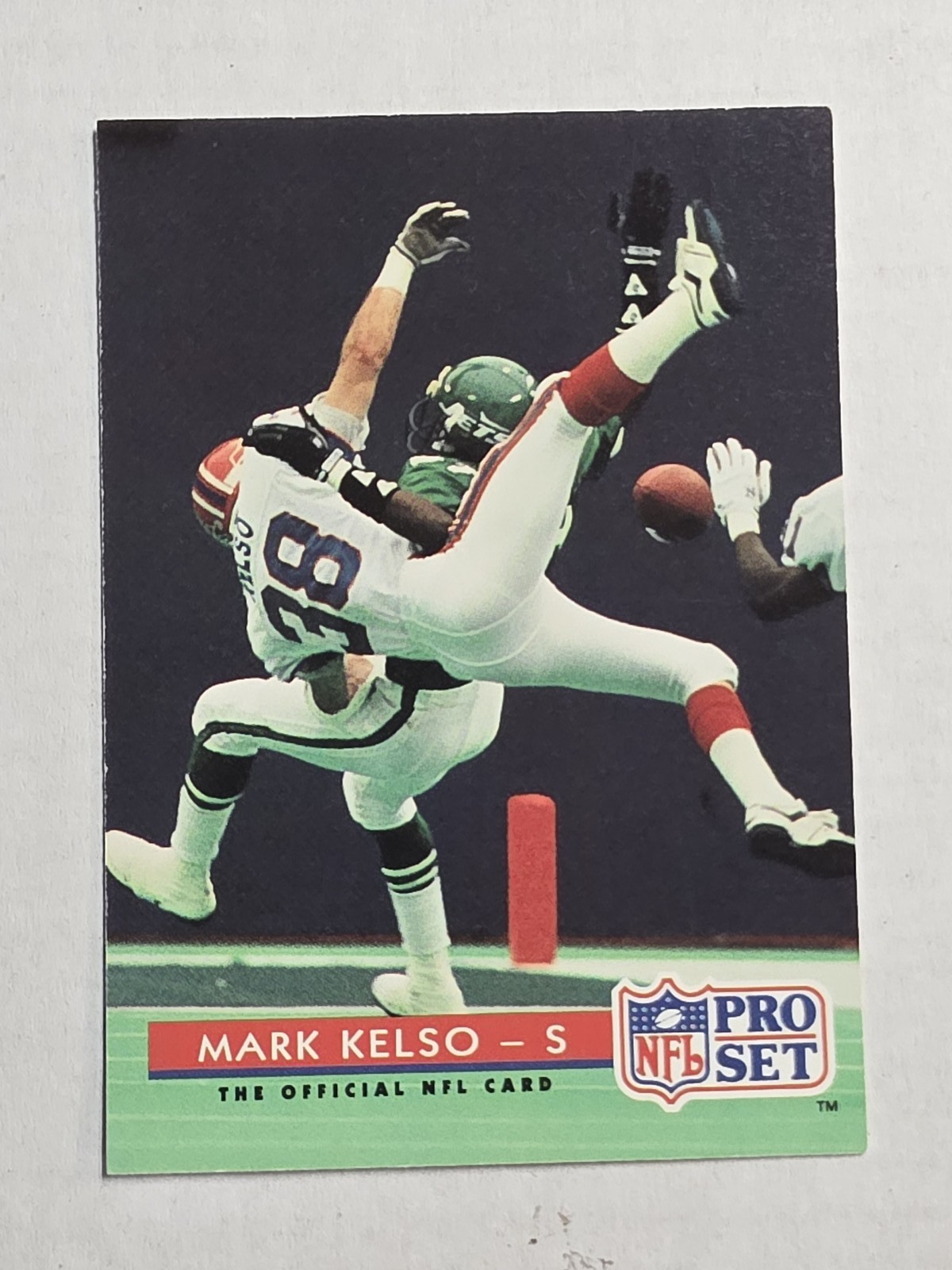 1992 Pro Set #97 Mark Kelso