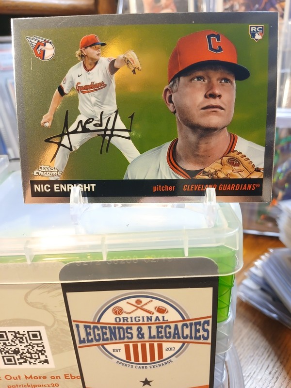 2025 Topps Chrome Platinum RCs Lot - Rhett Lowder, Bradley Blalock, Nic Enright