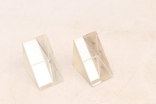 Optical Right Angle Prism Pair 2.25" Projection Beam Deflection