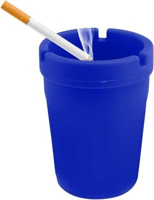 Self-Extinguishing Car Ashtray, Portable Smellproof Cup Holder Cig Color: Blue