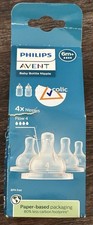 Philips Avent Anti-Colic Nipples - Flow 4, 4-Pack, SCY764/44 A11