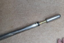 Fahrrad Luftpumpe - Nickel Messing Rennrad um 1910