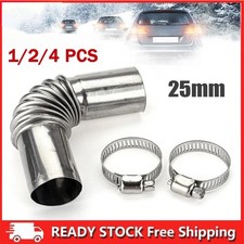 1425mm Stainless Steel Exhaust Pipe Tube Elbow Connector Fit Air Diesel Heater 1425mm Stainless Steel Exhaust Pipe Tube Elbow Connector Fit Air Diesel Heater