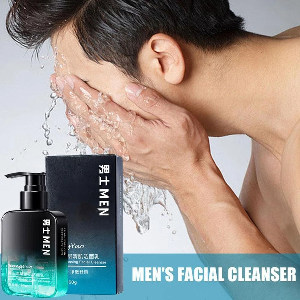 Limpiador facial de control de aceite 3 en 1 para hombre reduce el acné reduce las marcas de acné 1 D3P7 Foto 4 de 4