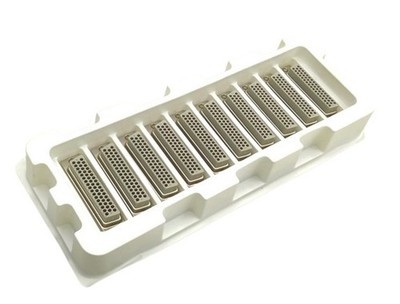 10x Harting 9670505601 Thermoplastischer D-Sub Crimp 50-poliger Stecker