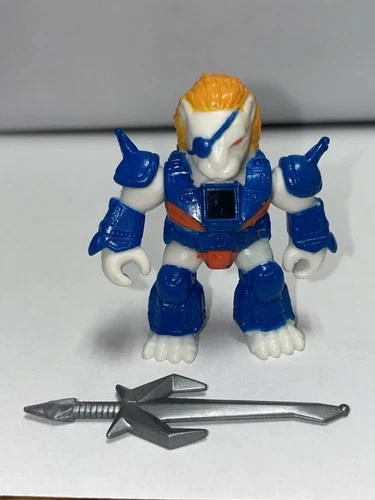 Battle Beasts #1 Pirate Lion 100% complete + weapon 1987 Hasbro Takara W/ Rub