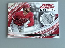 2023 Topps Taylor Ward Major League Material Jersey Relic Los Angeles Angels