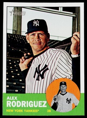2012 Topps Heritage Set-Break #HP43 Alex Rodriguez, NM or Better , (HUCK'S)