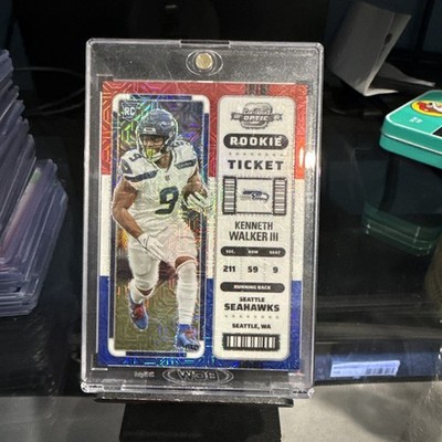 2022 Panini Contenders Kenneth Walker III Rookie Ticket   SSP  #9/13 EBay 1/1