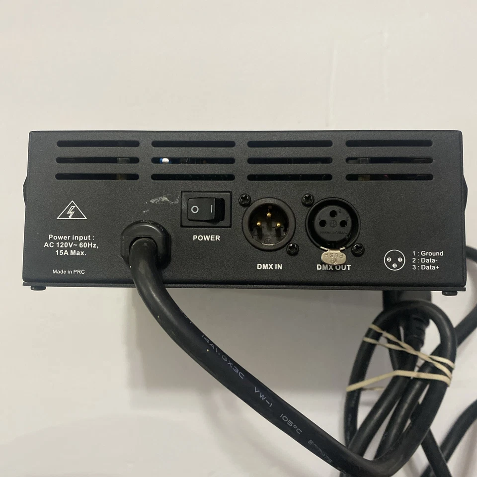 2 Elation DP-415 4-Channel DMX Dimmer Pack with American DJ T4 4 Channel Chaser - Image 3 of 4