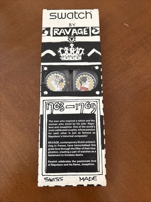 Swatch by Ravage 1763-1769 Limited Edition Watch - Never Worn 