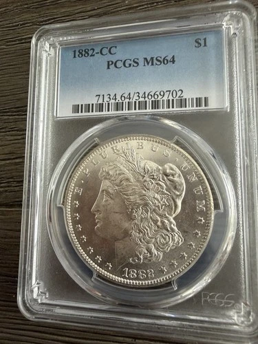 1882 CC Morgan MS64 PCGS Graded