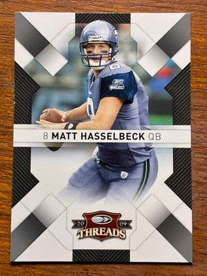 2009 Donruss Threads Matt Hasselbeck #87 READ DESCRIPTION