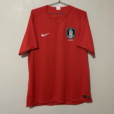Nike South Korea National Team 2018/19 Home Red Jersey Men’s Extra Large