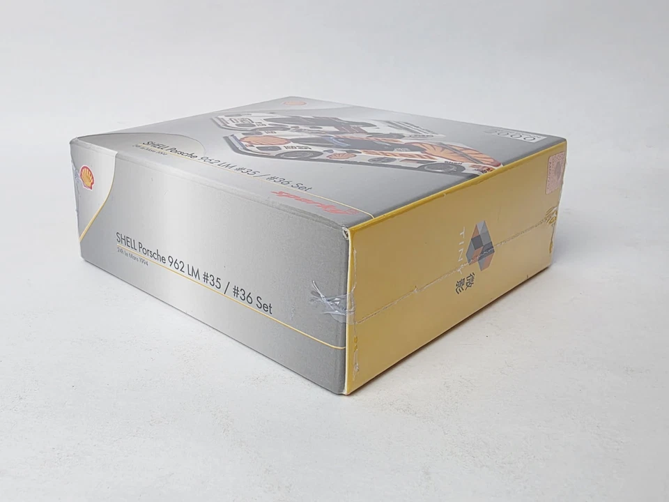 SPARKY SPARK SHELL PORSCHE 962 LM #35/#36 SET 1/64 SCALE NIB LOT #32 - Image 4 of 4