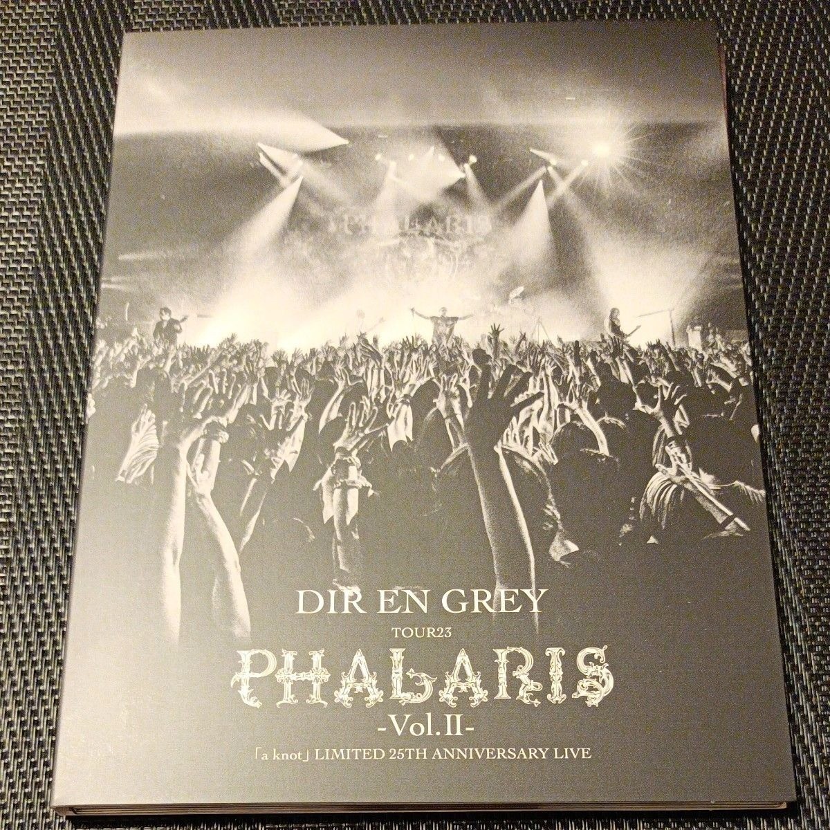Dir En Grey Tour23 PHALARIS Vol.2 a knot LIMITED 25TH ANNIVERSARY