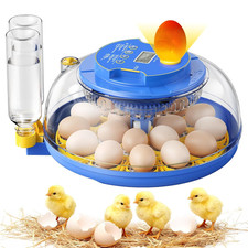 18 Egg Incubators for Hatching Eggs, 360  View with Automatic Egg Turning  Humi