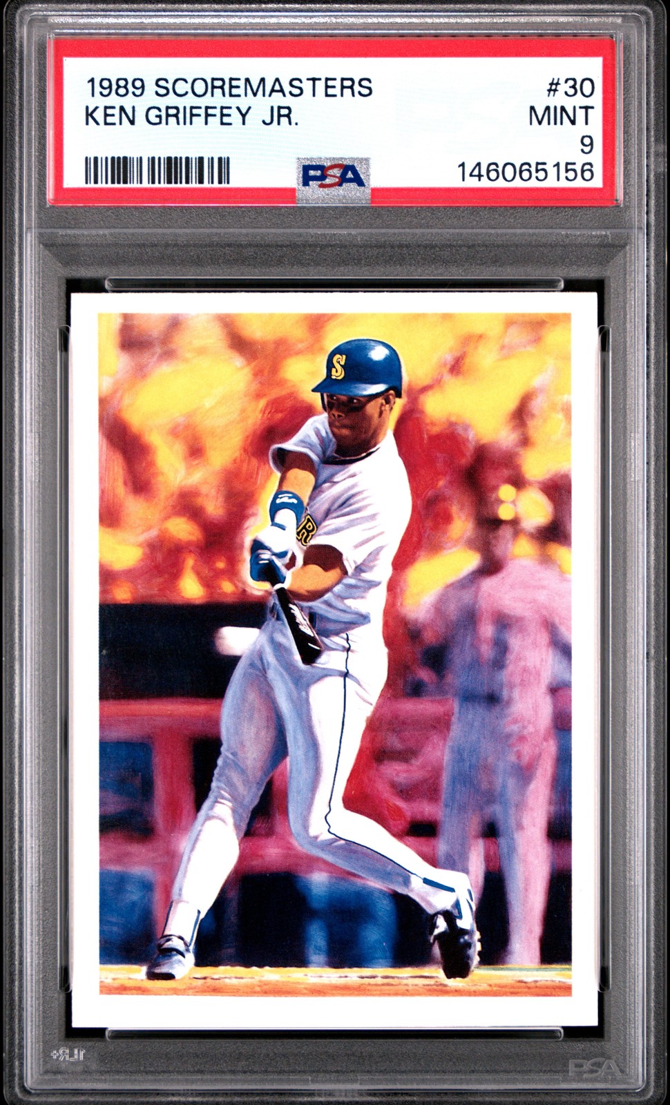1989 SCOREMASTERS #30 KEN GRIFFEY JR. PSA 9