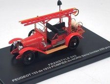 Peugeot Type 153 Pompiers de Lille 1915 au 1/43 de FRANSTYLE FRANSTYLE0043