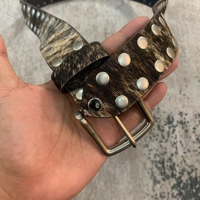 STUSSY 8 BALL STUDDED BELTS 