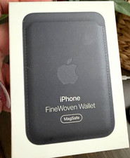 Apple iPhone FineWoven Wallet with MagSafe, Magnetic Mount, Black, 0 Ports