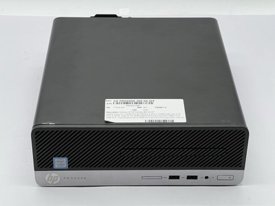 HP ProDesk 400 G6 SFF, i5-9500 CPU @ 3.00GHz, 8GB RAM-No OS/HDD/AC