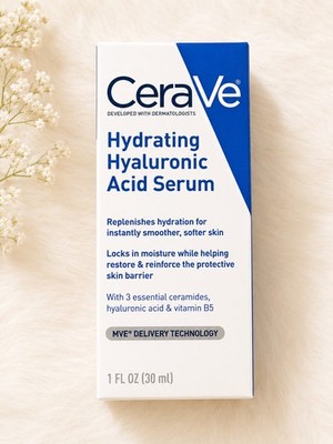 Cera Ve Hydrating Hyaluronic Acid Face Serum - 1 fl oz (30ml)