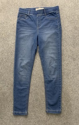 Simply Be Amber Skinny Jeggings High Rise Stretch Blau UK 12