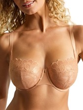 Image of Panache Allure Balcony Bra Non Padded Stretch Lace Underwired Bras Lace Lingerie