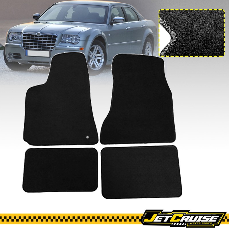 Fits 05-10 Chrysler 300 300C Sedan Car Nylon Floor Mats Front Rear