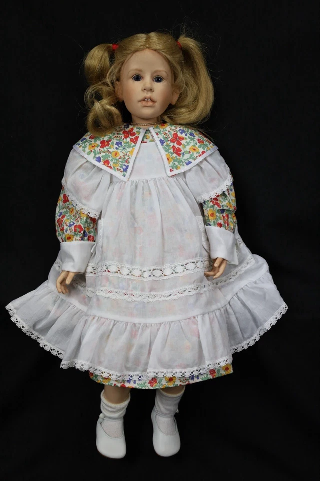 Muñeca Hildegard Gunzel cabeza de vinilo, brazos, pierna 1994 822/100 65/1 HG estampada 25"" Foto 4 de 4