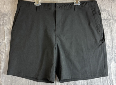 O'Neill Hybrid Shorts Mens 34 Hyperfreak Pro Stretch Gray Standard Fit Hyperdry