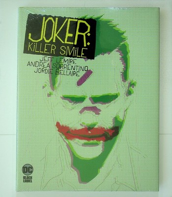 Joker: Killer Smile Hardcover DC Black Label Jeff Lemire Andrea Sorrentino