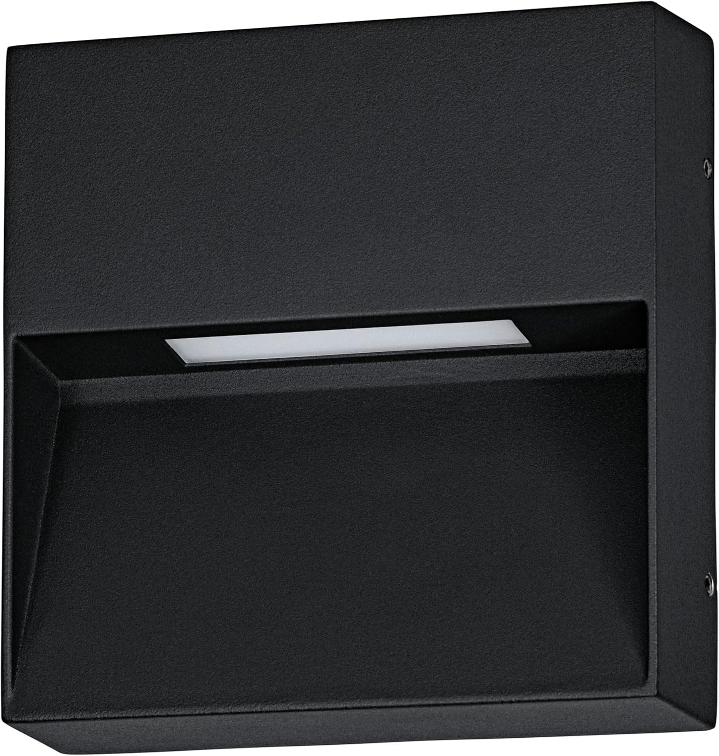 Maruggio - Lampada Da Parete LED per Esterni, Applique Quadrata, in Alluminio Ne