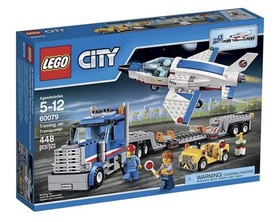 LEGO CITY Training Jet Transporter 60079. 100% Complete. No Box