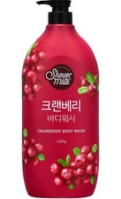 Showermate Natural Body Wash Cranberry 42.3 Fl Oz 1.2kg 0.59 per gallon