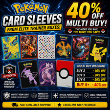 Pokemon TCG Verious Pokemon Card Sleeve Official and & ultra Pro multi selection