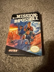Juego Nintendo NES Mission: Impossible en caja original 1990 en caja original - &iexcl;Probado/Funciona!