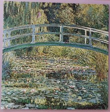 Vintage 1970 Springbok Jigsaw Puzzle The Pond With Waterlilies By Claude Monet