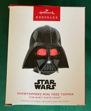 Hallmark 2025 Darth Vader Star Wars Mini Tree Topper Keepsake Ornament