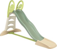 Smoby Life - Scivolo XL a doppia onda, plastica riciclata, con attacco dell'acqu