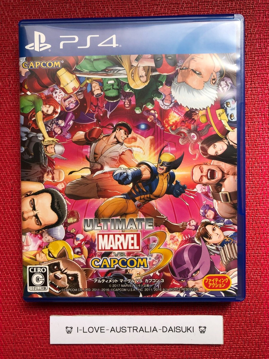 PS4 Ultimate Marvel vs. Capcom 3 Japanese | eBay