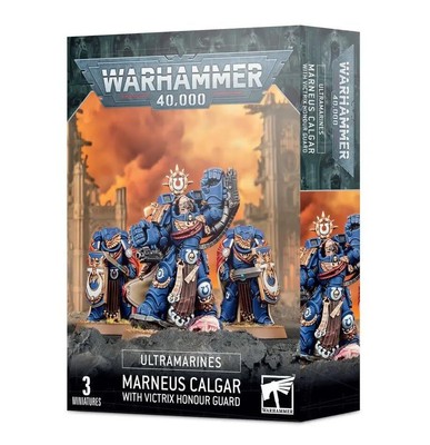 Warhammer 40000 Space Marines/Ultramarines: Marneus Calgar &amp Victorix Honor