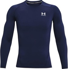NWT SIZE S SMALL Under Armour Men's HeatGear Compression Long-Sleeve T-Shirt